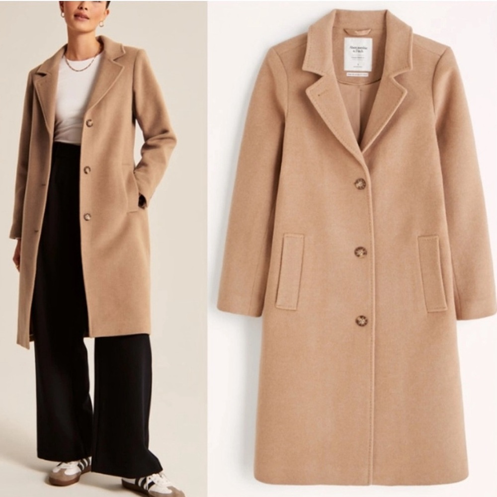 Abercrombie wool coat